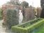 View from our rooms of the formal garden at Hotel Villa Augustus, Dordrecht Holland
